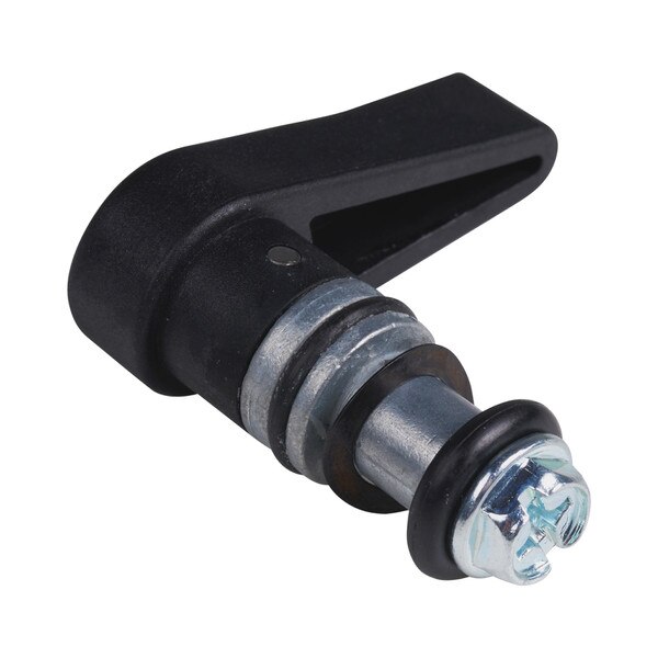 back (latch) view of door handle